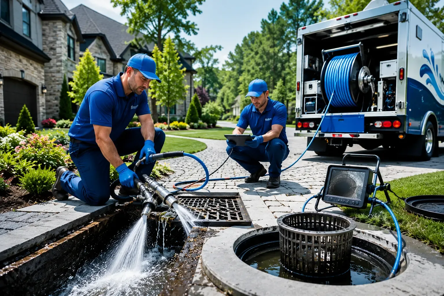 Local outdoor drain cleaning professionals in Marble Falls, AR