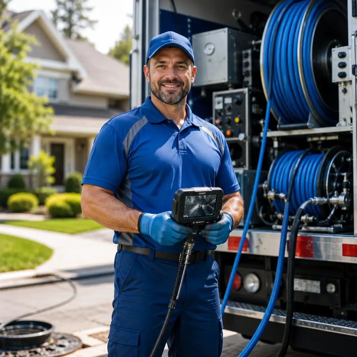 Local outdoor drain cleaning specialists in Marble Falls, AR